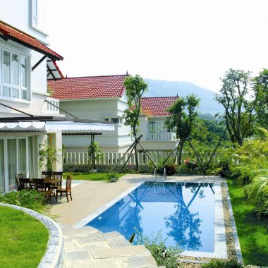 Cảnh quan khu biệt thự Xanh Villas