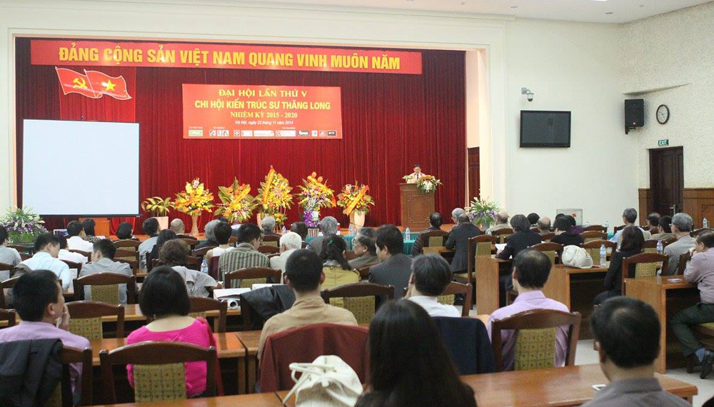 lễ khai mạc đại hội Chi hội kiến trúc sư Thăng Long