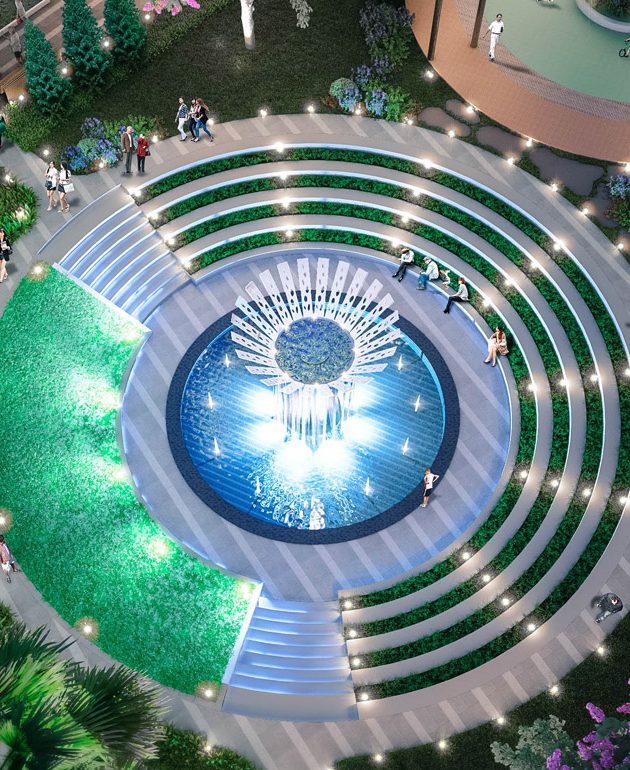 Cảnh quan công viên Tara Residence