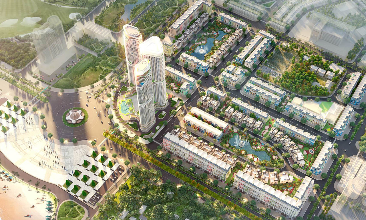 Thiết kế cảnh quan khu đô thị Bảo Ninh 2