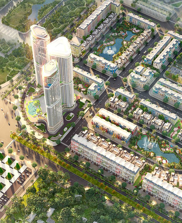 Thiết kế cảnh quan khu đô thị Bảo Ninh 2